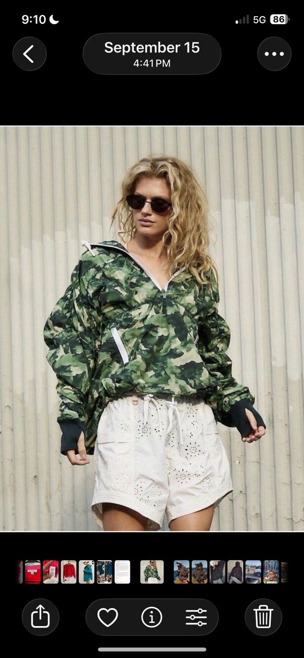 FP Movement Happy Camper Pullover by Free People NWOT Medium